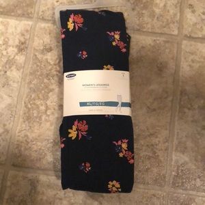 Floral print leggings